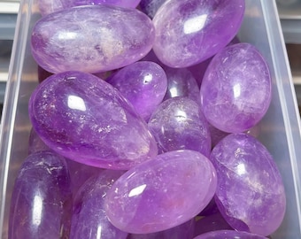 Polished Amethyst Tumble Stone