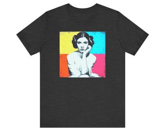 Princess Leia T-Shirt: Retro Pop Art Star Wars Rebel Tee