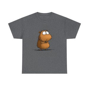 Lindo capibara - Camiseta unisex de algodón grueso