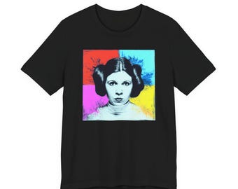Princess Leia Pop Art T-Shirt | Star Wars Retro Tee