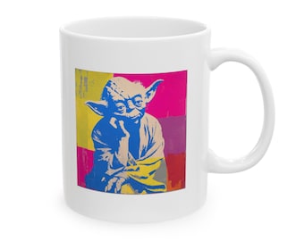 YODAS thoughts | Star Wars Inspired Ceramic Coffee Cup