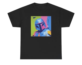 Shirt Mandolorian - Star Wars Pop Art-T-shirt - Mandalorian cadeau voor hem