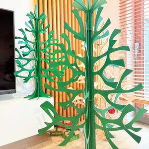 Ökologischer, minimalistischer Weihnachtsbaum aus Holz, Größen 60 cm, 90 cm, 140 cm Bild 5