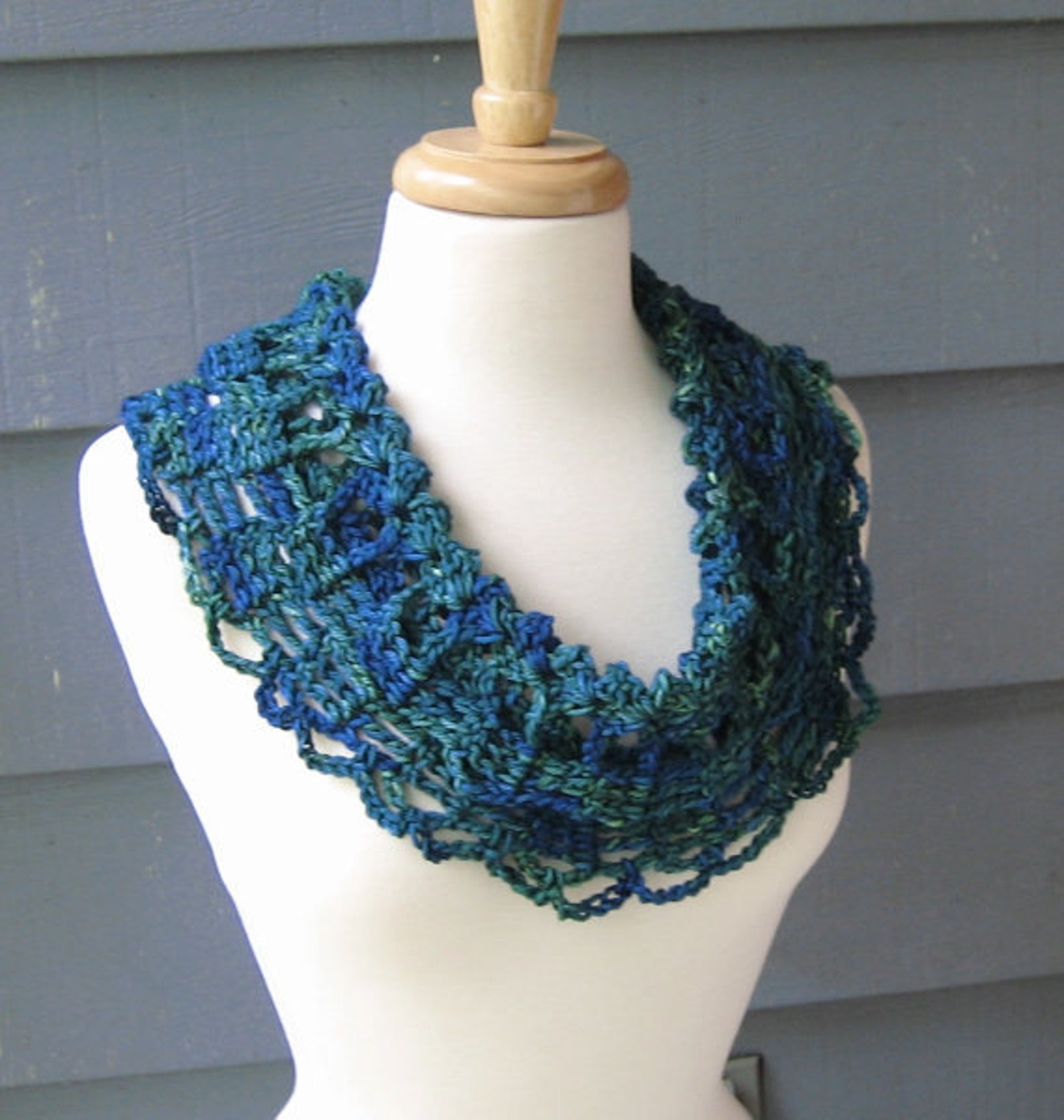 PATTERN C054 / Crochet Pattern / Ophelia Cowl light Etsy