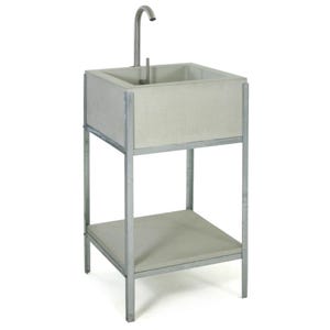 Sink, outdoor kitchen, outdoor kitchen, garden furniture, concrete sink, garden kitchen