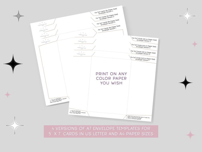 Printable Happy Mother’s Day Card: 5x7 Blank Inside Floral Card ...