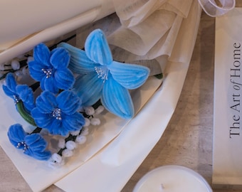 Handcrafted Pipe Cleaner - Flower Bouquets