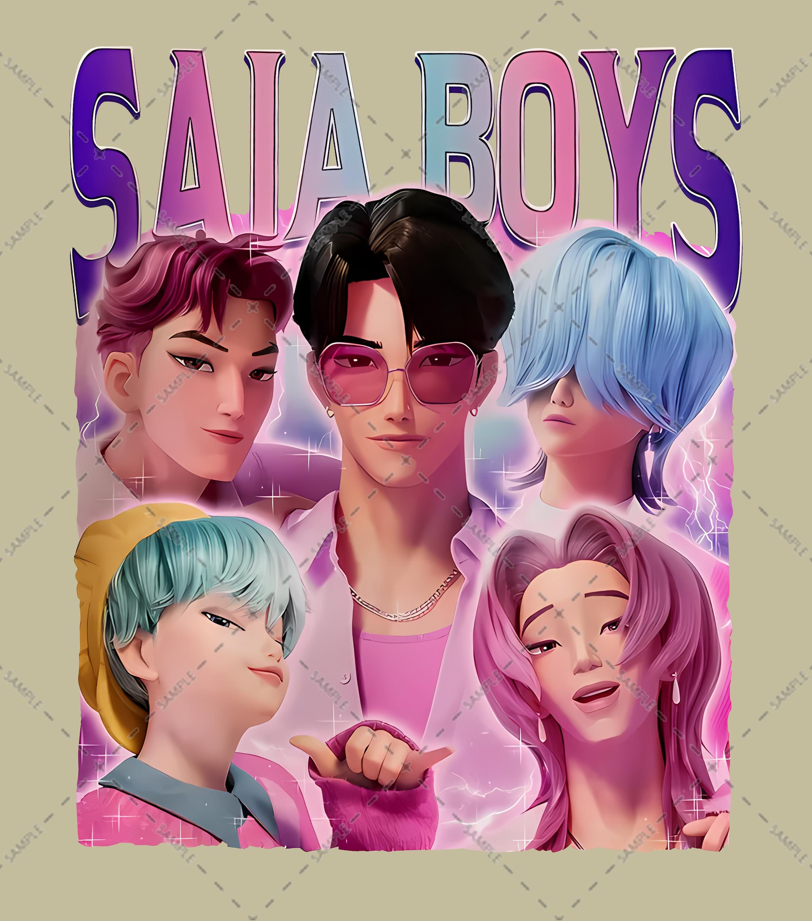 Kpop Saja Boys File Png, Saja Boys Fan File Png, Kpop Demon Hunters File Png, Demon Hunters Merch, Kpop Huntrix Pin File Png