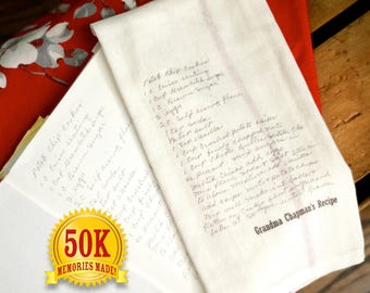 The Famous Grandma Recipe Tea Towel Custom printed Tea Towel