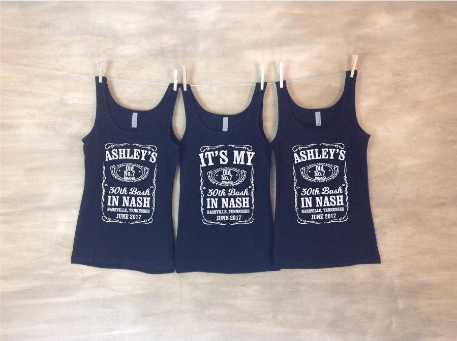 30th Nashville Birthday Bash // Whiskey Inspired // Single
