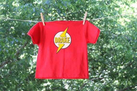 Camisa con nombre personalizado de Flash de cumpleanos de superheroe camisa de disfraz de superheroe de Halloween de manga corta camisa de superheroe personalizada Etsy Mexico