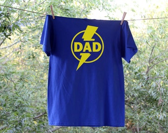 Superhero Dad // Super Dad Shirt // Humorous Dad Shirt