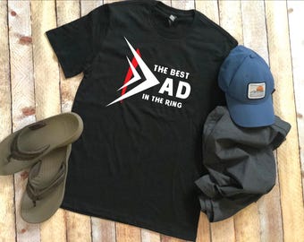 El mejor papá en el ring, inspirado en la lucha libre, camiseta del Día del Padre, regalo para papá