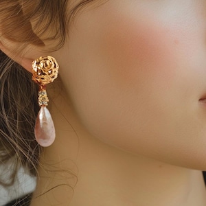 YSL Clip-on Earrings, Yves Saint Laurent earrings, Vintage YSL Earrings,