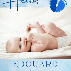 Faire-part de naissance