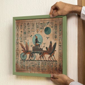 Egyptian Wall Art Print, Ancient Hieroglyphs Digital Download, Printable History Poster, Mythology Decor, Digital Wall Art for Home