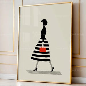 Vertical Lines Dress - Etsy