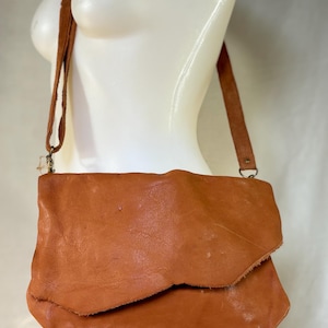 Leather crossbody bag