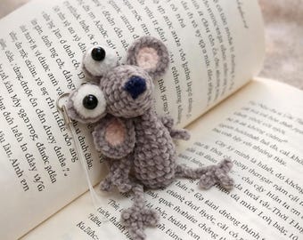 Mouse Keychain Crochet Pattern | Mini Amigurumi Mouse | Beginner Friendly