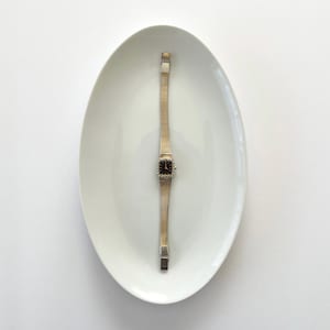 Vintage Gold Tone Black Dial Square Face Citizen Women's Watch | Vintage Watch | Citizen Watch | Gold Tone Watch | Danity Watch