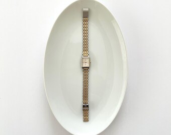 Bulova Ladies Watch Vintage Mechanical Winding Two-Tone Bracelet Silver Dial Vintage BULOVA Ladies automatic watch day/date swiss 1979 | eBay main image 3