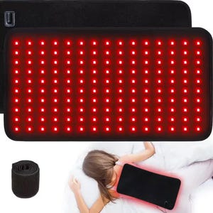 Red Light Therapy Belt. Infrared Light Therapy Pad for Body Fatigue Deep Therapy for Back, Knee, Hands & Feet Relief.