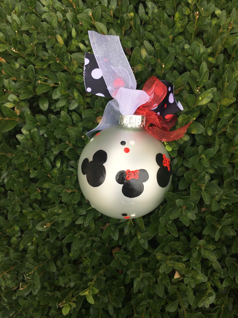 Disney Family Ornament Personalized Ornament Custom Etsy