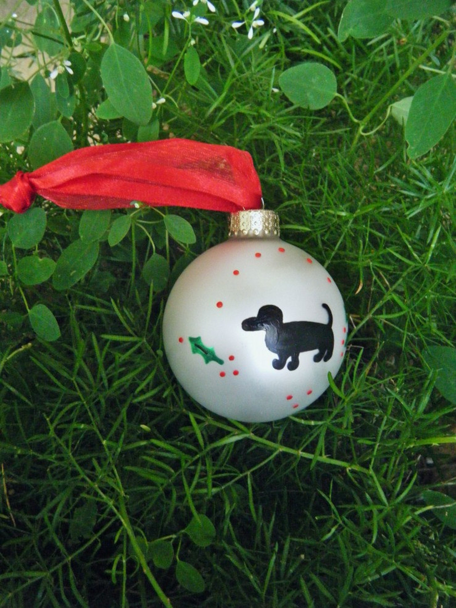 Dachshund Ornament Personalized Pet Christmas Ornament for Etsy