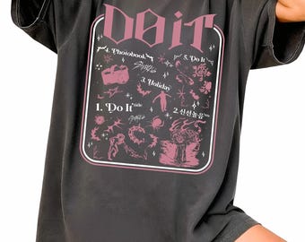 Two-Sides Kpop Stray Kids Do It Shirt, Stray Kids Member Merch Shirt, Stray Kids SKZ Concert DomiATE World Tour Shirt, Kpop Gift for Stay