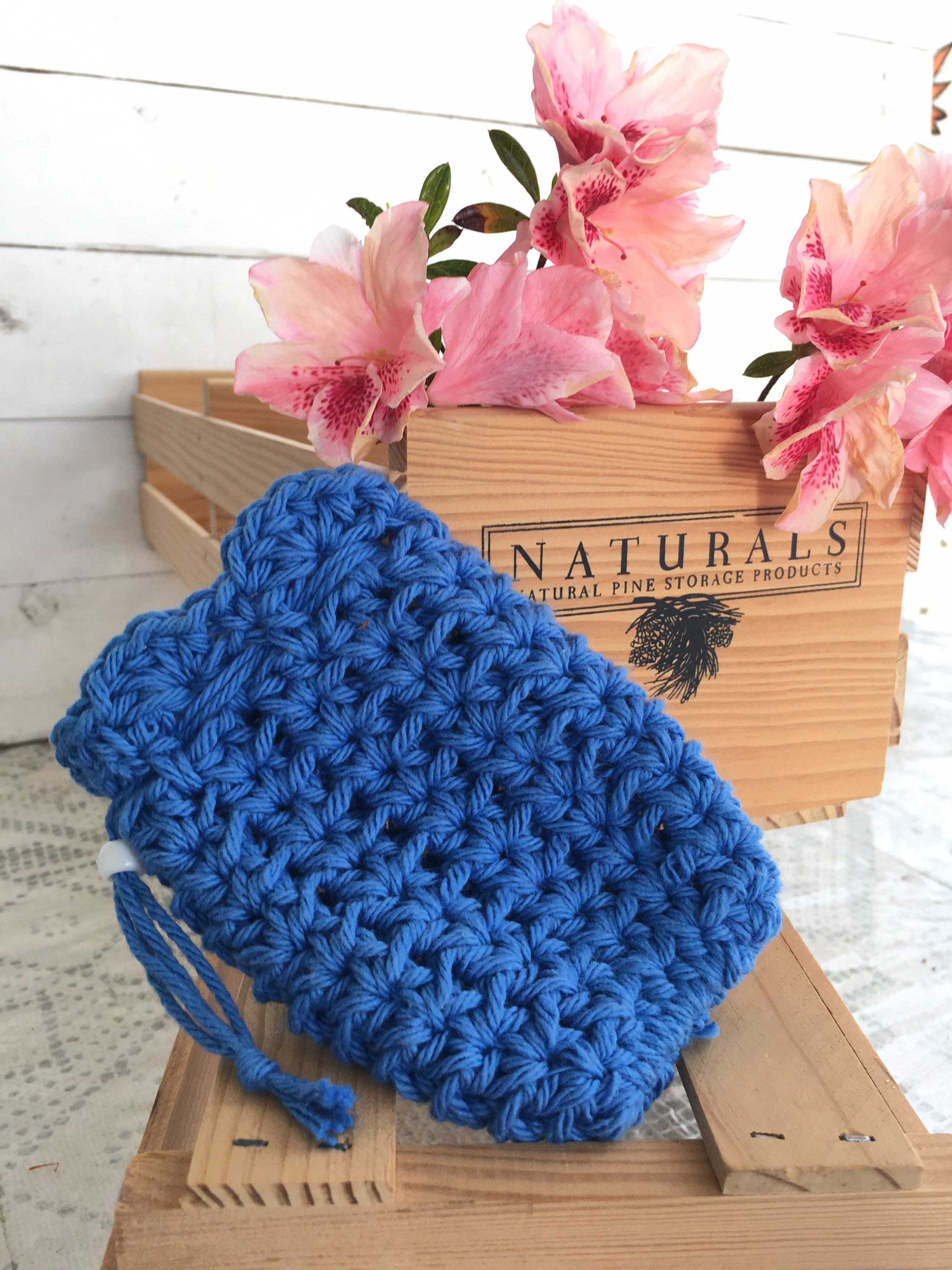 Pochette savon cheap crochet