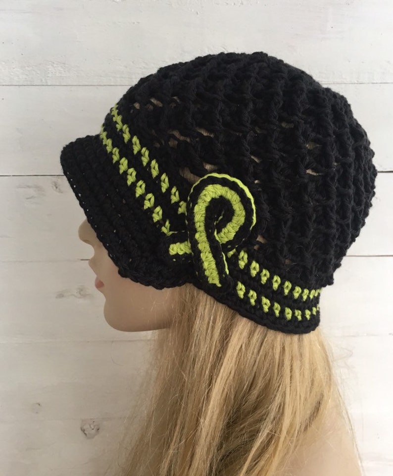 Lime Green Cancer hat Non Hodgkin/'s Lymphoma Cancer Hat Lymphoma Cancer Cancer hat Cancer Awareness hat Lymphoma cancer hat Chemo Hat