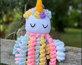 Unicorn Jellyfish Plush Amigurumi