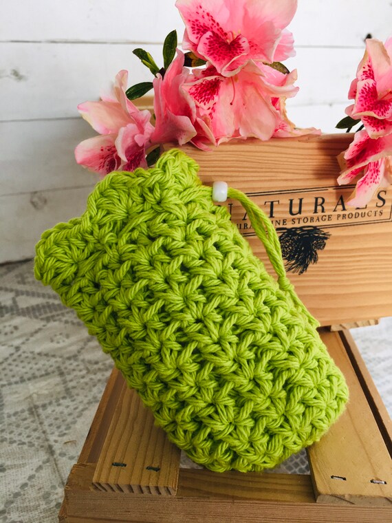 Crochet outlet soap bag