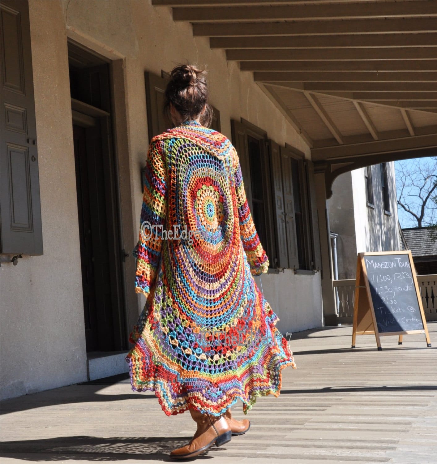 crochet hippie sweater pattern