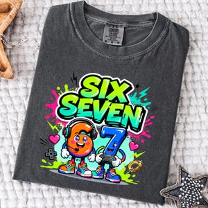 67 School PNG Bundle 67 Checkered PNG Six Seven Image File Funny School Meme Days T Shirt Clipart Sublimation Design File Digital Download image 15