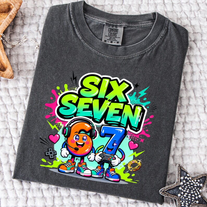 67 School PNG Bundle 67 Checkered PNG Six Seven Image File Funny School Meme Days T Shirt Clipart Sublimation Design File Digital Download image 15