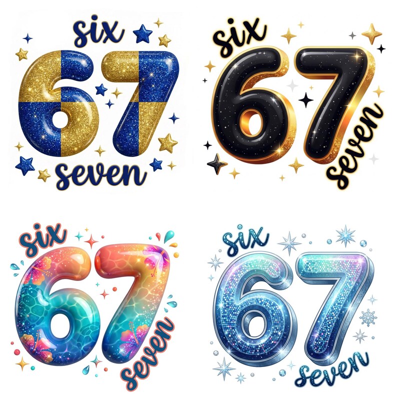67 School PNG Bundle 67 Checkered PNG Six Seven Image File Funny School Meme Days T Shirt Clipart Sublimation Design File Digital Download image 2