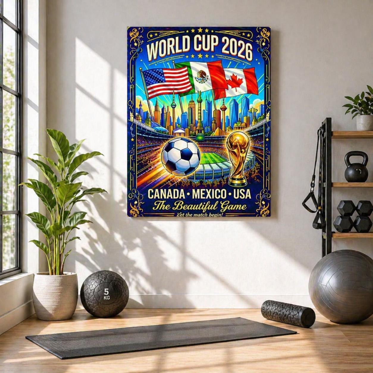 Vintage Fifa World Cup Poster - Etsy