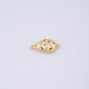 Gold Waterdro Connector,18K Gold Filled Teardrop Connector,DIY Jewelry Accessories