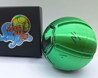 JOJO Bizarre adventure Part 7 steel ball run steel ball self rotation Fidget toy Cosplay props Display deco vintage anime fan Gift wall art