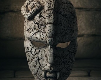 JOJO Bizarre adventure part 2 Stone Mask Ishi Kamen Vintage Cosplay props joseph joestar Display deco vintage anime fan Gift wall art