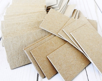 Chipboard Scraps, 1.5x2.5 inch, Mixed Media Artwork Supplies, Multimedia Supplies, Art Journal Supply, Altered Art Supply