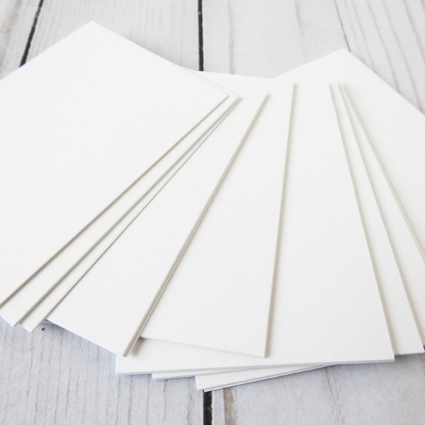 ACEO Blanks, Vellum Bristol Paper, Artist Trading Card Supplies, ACEO Supplies, 25 count