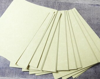 ACEO Rohlinge, Gealterte Pergamentpapiere, Künstler-Kartenzubehör, ACEO-Zubehör, 60 stück