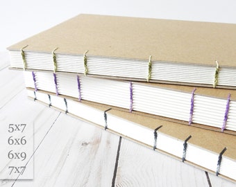 Medium Watercolor Sketchbook, Handmade Sketchbook, Gratitude Journal, Custom Sketchbook, Mixed Media Journal, Mindfulness Gift