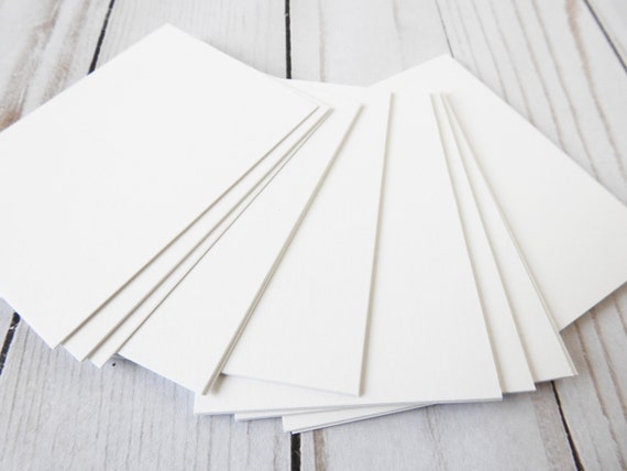 ACEO Blanks, Vellum Bristol Paper, Artist Trading Card Supplies, ACEO  Supplies, 25 Count 