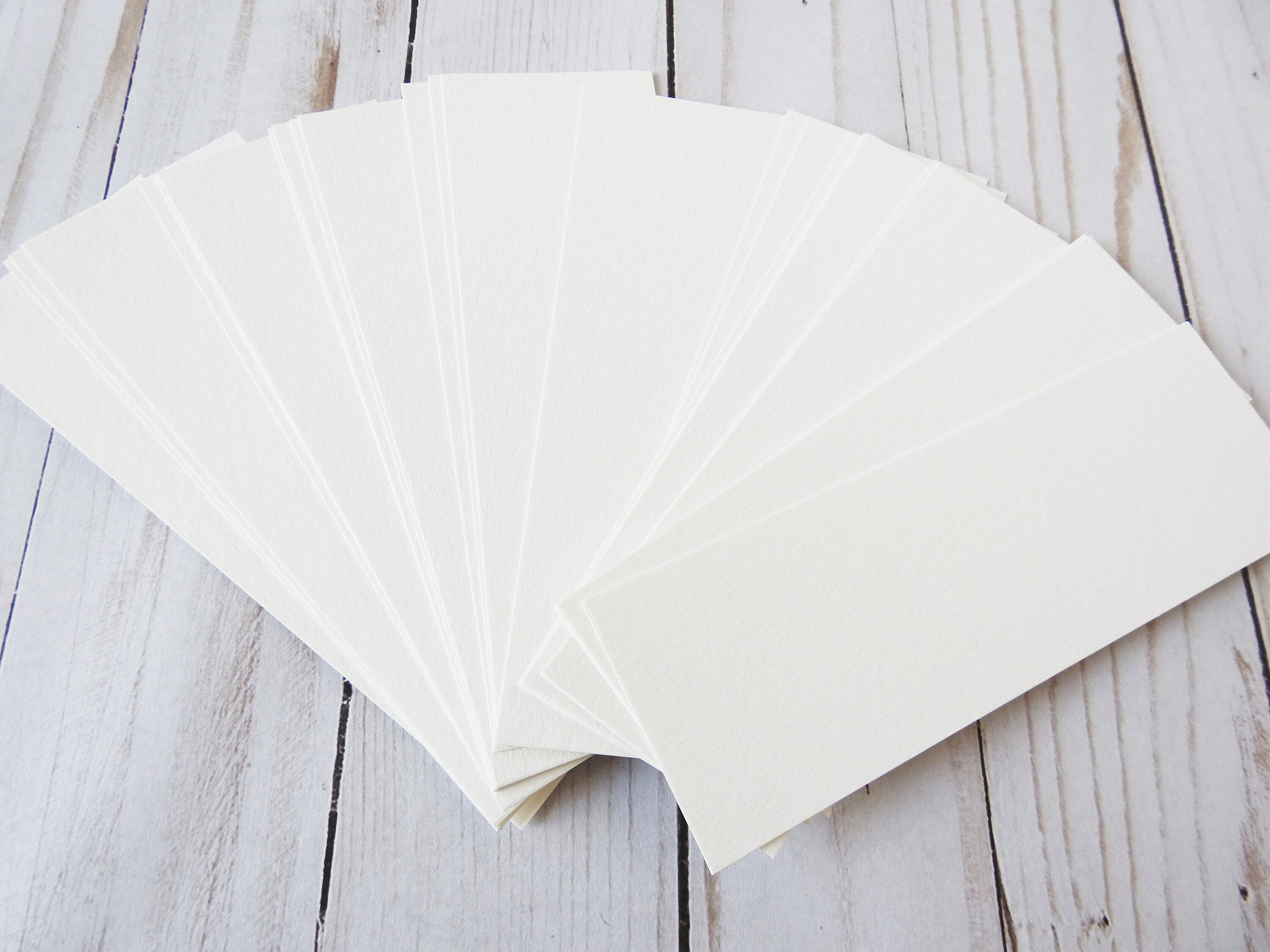 Hand Cut Watercolor Bookmark Blanks: Canson XL, 140lb (25 Count) - Etsy