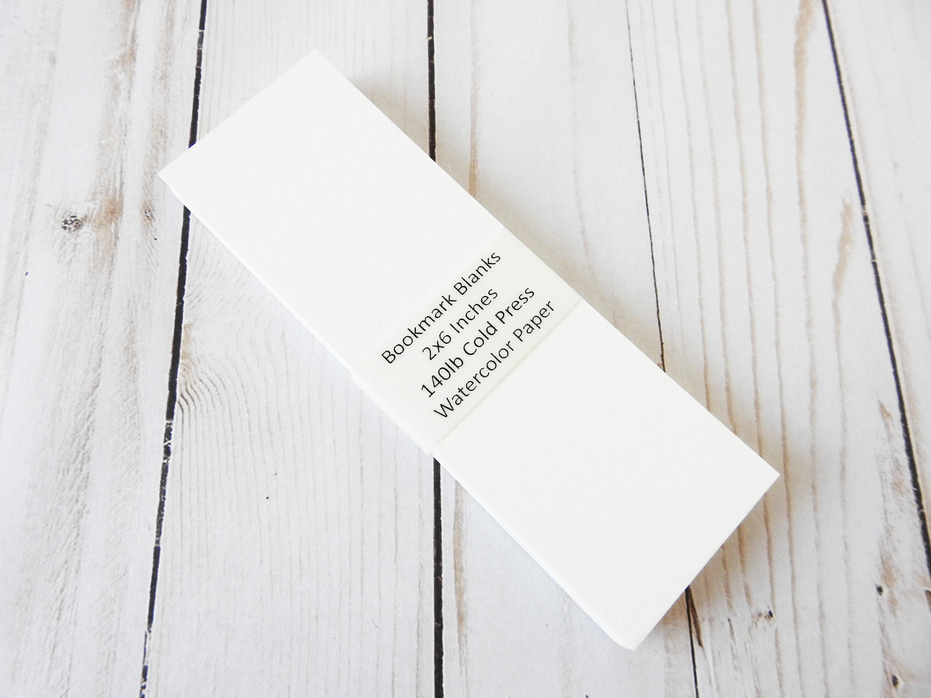 Hand Cut Watercolor Bookmark Blanks: Canson XL, 140lb (25 Count) - Etsy