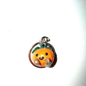 clementine jellycat keychain
