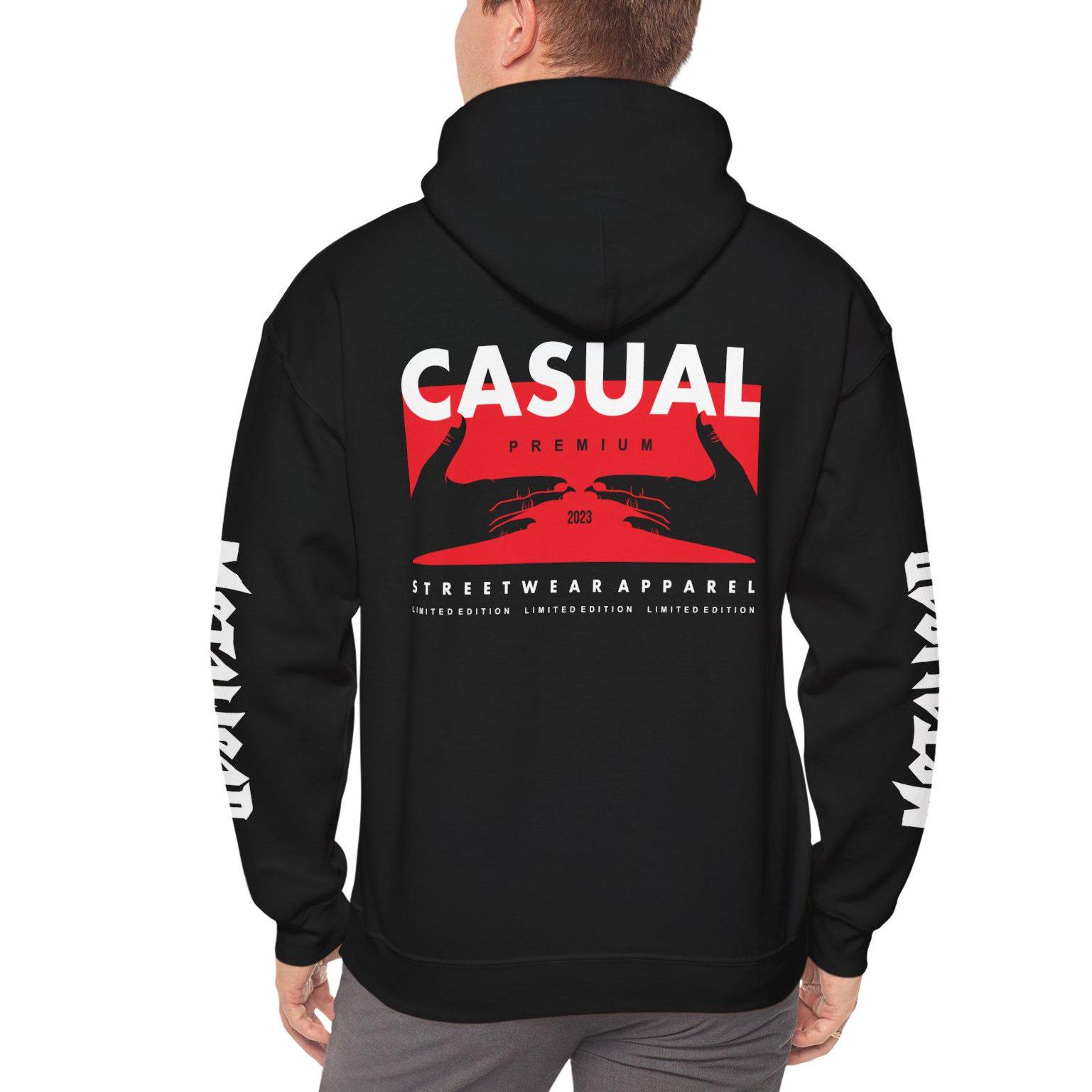 Metal-Inspired Unisex Hoodie, Casual Streetwear Sweatshirt, Music Lover Apparel, Perfect Gift for Festivals & Concerts